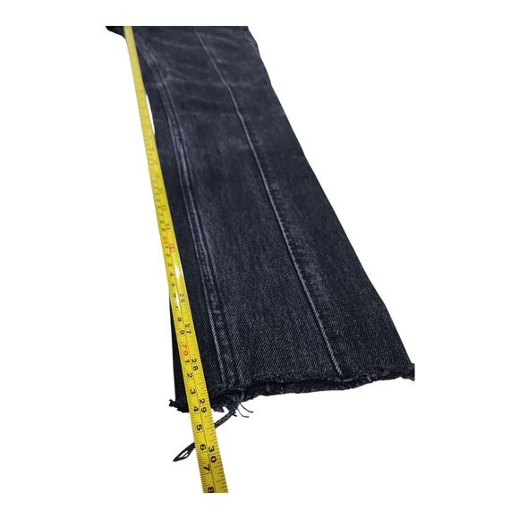 REFORMATION Seamed high-rise cigarette jeans Raw Hem Size 25 streetwear Punk - Picture 6 of 8